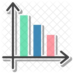 Graphique d'affaires  Icône