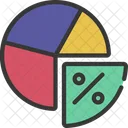 Business Chart Percentage Pie Icon