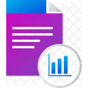 Business Chart File  Icon