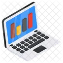 Business Chart Business Graph Online Data Analytics Icon