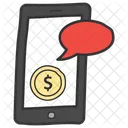 Financial Chat Business Chat Business Communication Icon