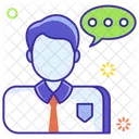Business Chat Business Communication Conversation Icon