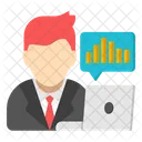Business Chat Business Message Business Comment Icon