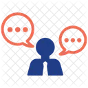 Fast Chat Business Businessman Icon