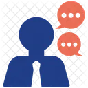Leader Chat Business Businessman Icon