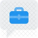 Business Chat Job Chat Conversation Icon