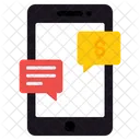 Business Chat Mobile Chat Mobile Messages Icon