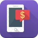 Business Chat Financial Icon