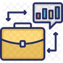 Business chatting  Icon