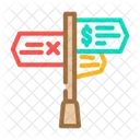 Business Choice Way Business Choice Direction Business Icon