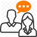 Business Communication Networking Conference Icon