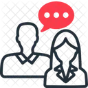 Business Communication Networking Conference Icon
