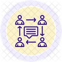 Business Communication Icon Communication Corporate Icon