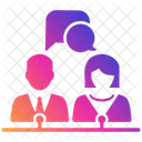 Business Communication  Icon
