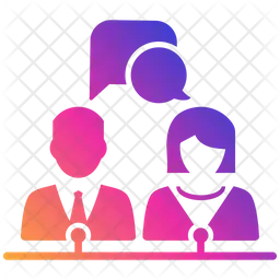 Business Communication  Icon