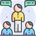 Business Communication  Icon