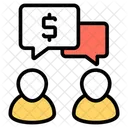 Business Communication Business Conversation Business Chat Icon