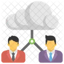 Business Community Cloud Icon