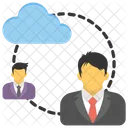 Business Community Cloud Icon