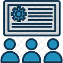 Business Conference Business Meeting Business Presentation Icon