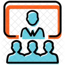 Business Conference Business Meeting Business Training Icon