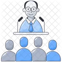 Business Conference Business Meeting Business Training Icon