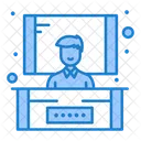 Business Conference Business Presentation Business Seminar Icon