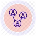 Business Connection Icon Connection Network Icon