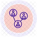 Business Connection Icon Connection Network Icon
