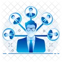 Business Connections  Icon