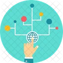 Business Connectivity Globe Icon