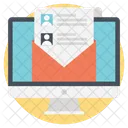 Business Contacts Networking Icon
