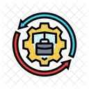 Business Continuity Process Icon