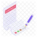 Business Contract Icon