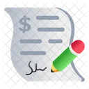 Business Deed Business Contract Business Agreement Icon