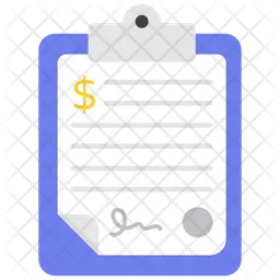 Business Contract  Icon