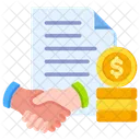 Business Contract  Icon