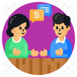 Business Conversation  Icon