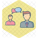 Business Conversation Business Meeting Conversation Icon