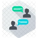Business Conversation Business Chat Icon
