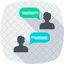 Business Conversation Business Chat Icon