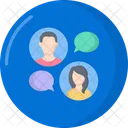 Business Conversation  Icon