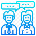 Business Conversation  Icon