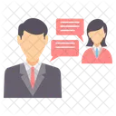 Business Conversation  Icon