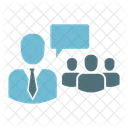 Business Conversation Business Conference Business Meeting Icon