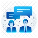 Business Conversation  Icon