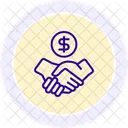 Business Cooperation Icon Cooperation Collaboration Icon