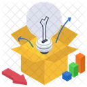 Business Creativity Bulb Icon