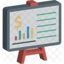 Business Cycle Increase In Sales Revenue Growth Icon