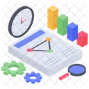 Business Data Analytics Project Analysis Icon